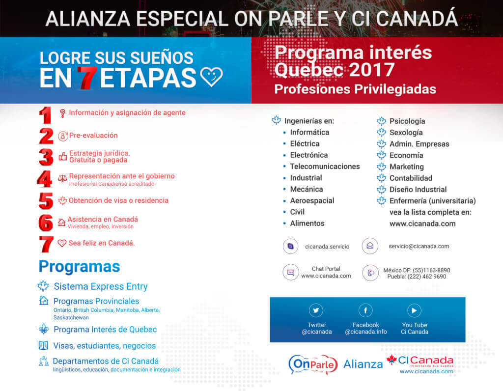 Emigrar a Canadá con Cicanada