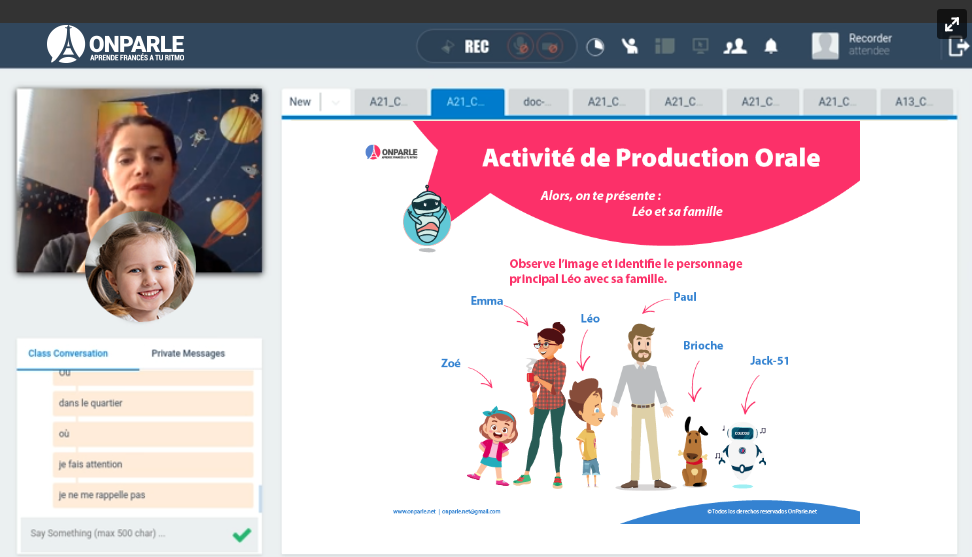 CLASES ONLINE DE FRANCÉS NIÑOS CON DOCENTES CERTIFICADOS A TRAVÉS DE UNA PLATAFORMA INTERACTIVA Y DIVERTIDA.