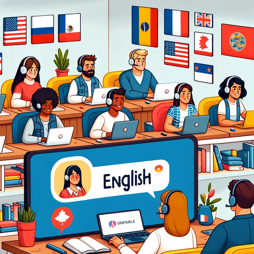 Online English and French courses in Bogota