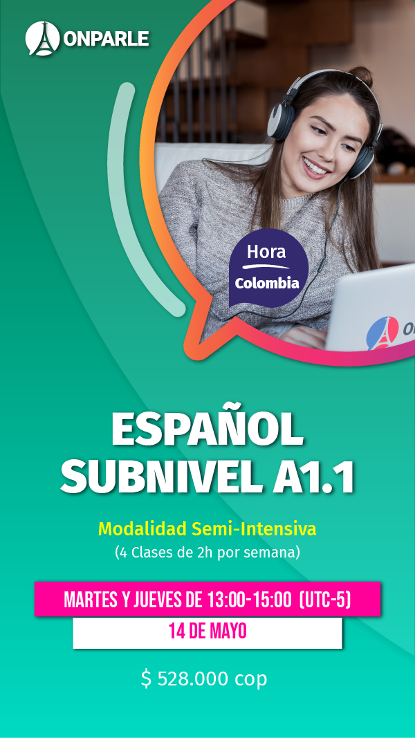 Cours d'espagnol niveau A1.1 débutants
