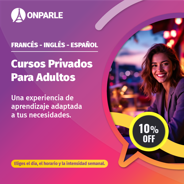 Aprende Inglés o Francés hasta 4 veces más rápido con nuestros Cursos Personalizados