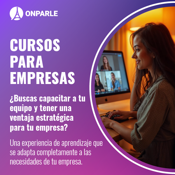 Cursos online de idiomas para empresas inglés, francés y español con docentes certificados en tiempo real