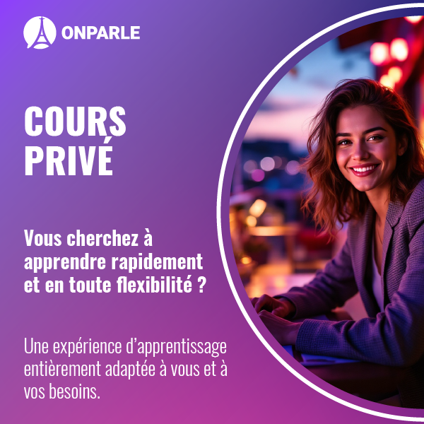 Apprenez l'anglais ou le français jusqu'à 4 fois plus vite avec nos cours personnalisés