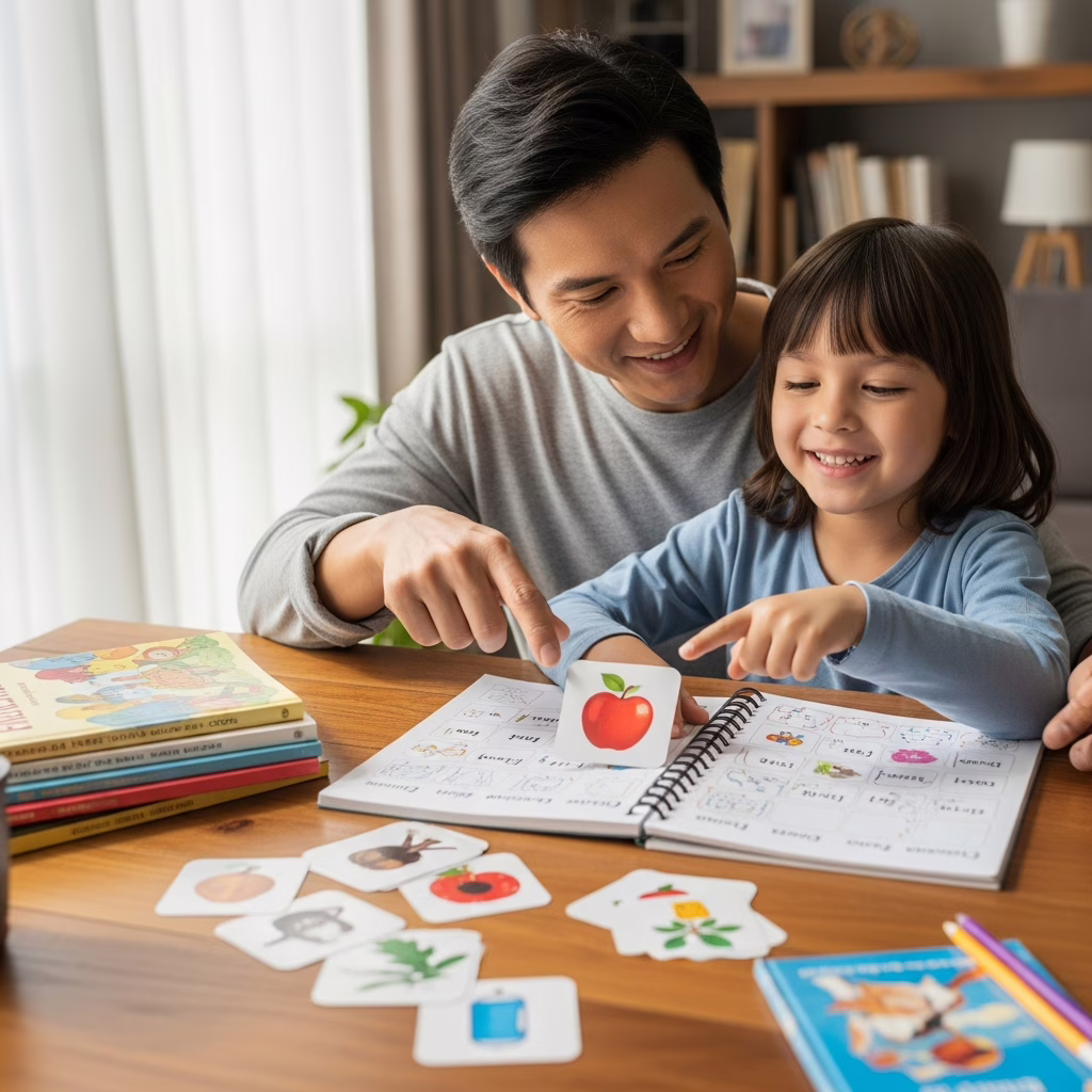 Entrada: Inglés para padres: Cómo ayudar a tus hijos con su aprendizaje del idioma