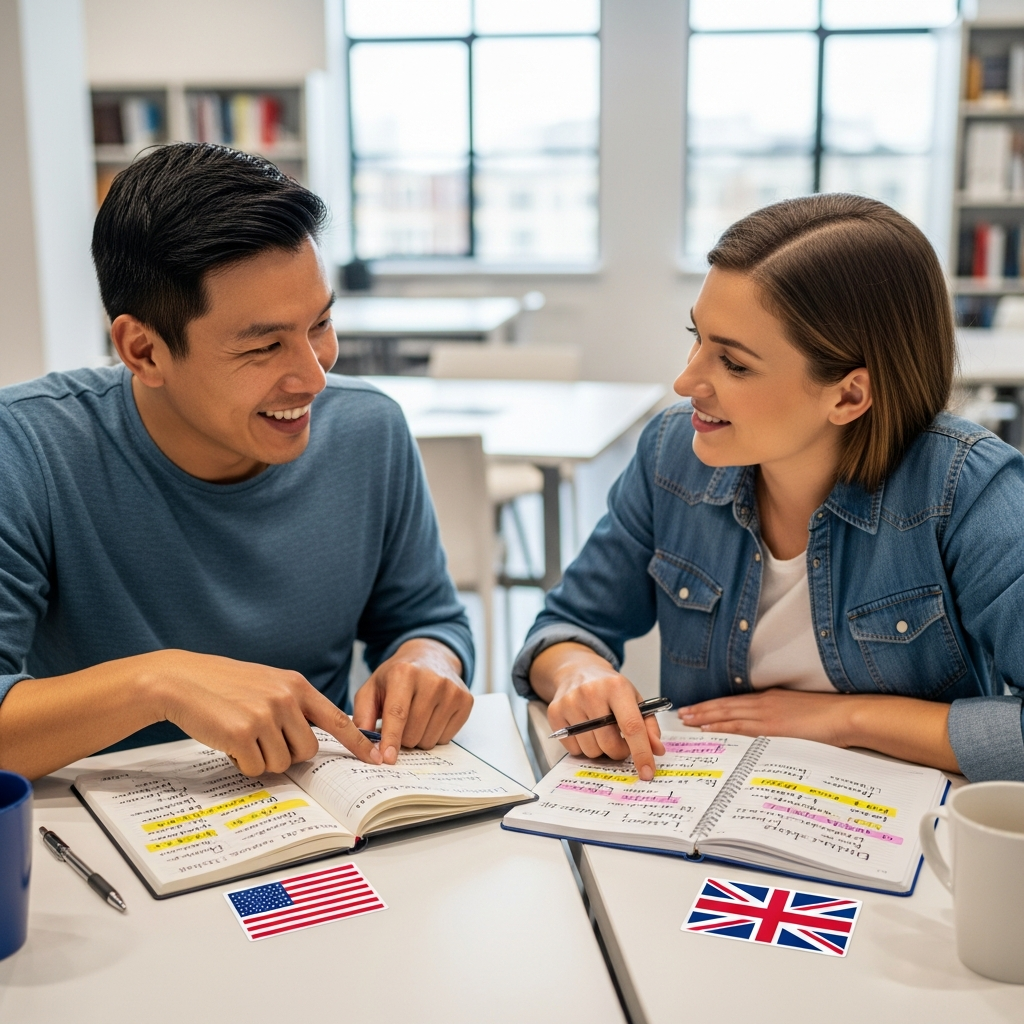 Diferencias clave entre inglés americano y británico: ¿Cuál deberías aprender?