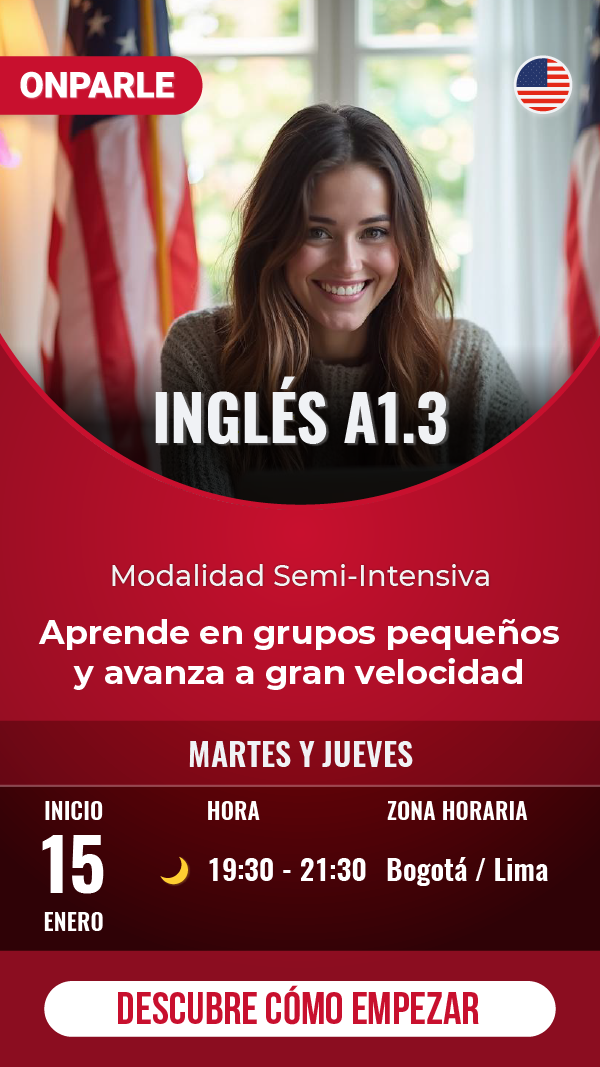 CURSO DE FRANCÉS SEMI INTENSIVO NIVEL A1.3